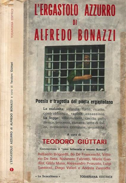 L' ergastolo azzurro di Alfredo Bonazzi: poesia e tragedia del poeta ergastolano - copertina