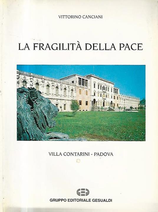 La fragilità della pace - Vittorino Canciani - copertina