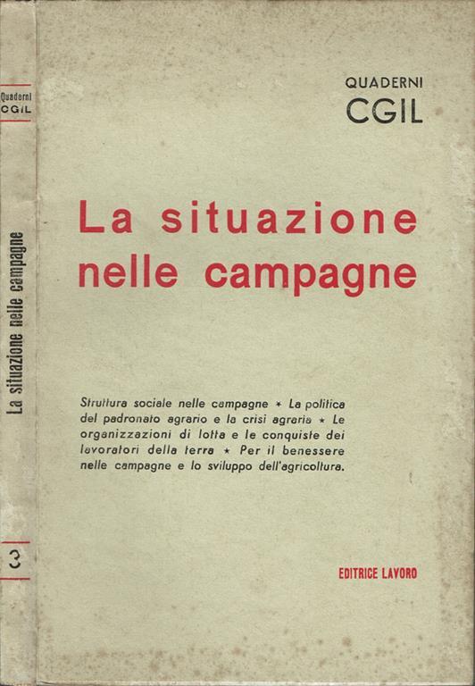 La situazione nelle campagne - copertina