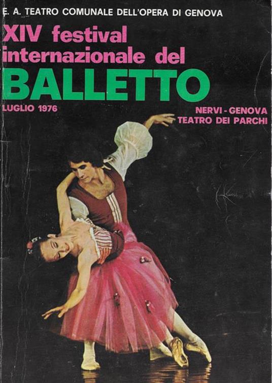 XIV festival internazionale del balletto - copertina