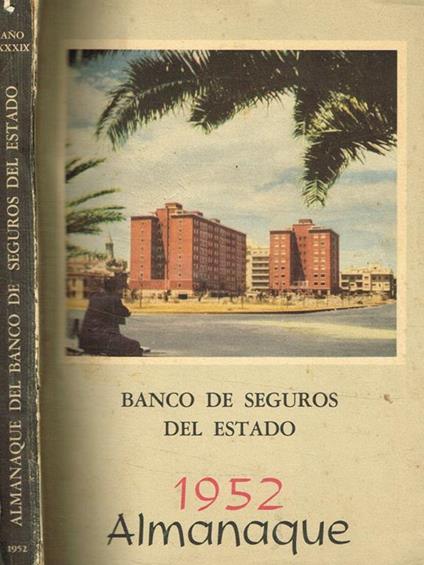 Almanaque del Banco De Seguros Del Estado 1952 - copertina