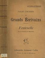 Pages choisies des grands écrivains. Fontenelle