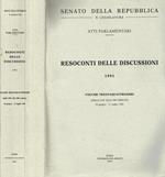 Senato della Repubblica X Legislatura. Atti parlamentari. Resoconti delle discussioni 1991 volume XXXIV (dalla 530 alla 548 seduta) 18 giugno-11 luglio 1991