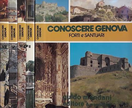 Conoscere Genova (5 Voll.) - copertina