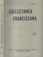 Collectanea Francescana 1981