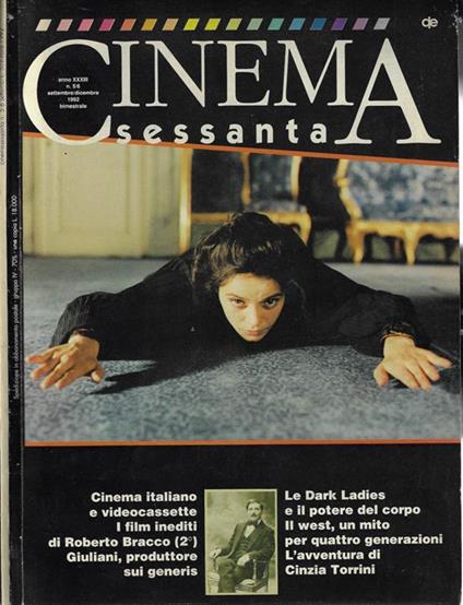 Cinemasessanta N° 5/6 anno XXXIII - Mino Argentieri - copertina