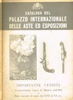 Catalogo del Palazzo Internazionale delle aste ed esposizioni