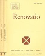 Renovatio. Rivista di teologia e cultura. Anno XXIV, n.3, 4, 1989