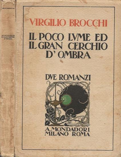 Il poco lume ed il gran cerchio d'ombra - Virgilio Brocchi - copertina