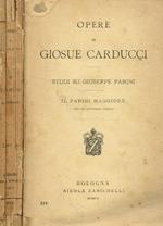 Studi su Giuseppe Parini. Il Parini Maggiore