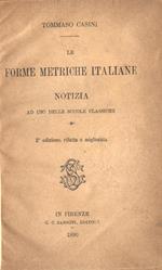 Le forme metriche italiane