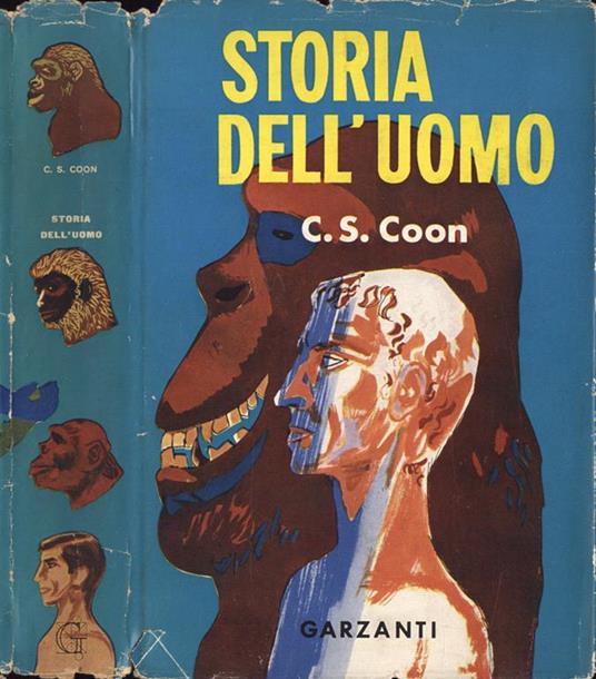 Storia dell' uomo - Carleton S. Coon - copertina