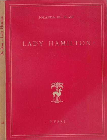 Lady Hamilton - Jolanda De Blasi - copertina