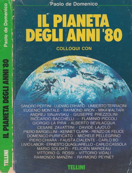 Il pianeta degli anni '80 - Paolo De Domenico - copertina