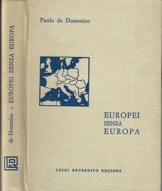 Europei senza Europa - Paolo De Domenico - copertina