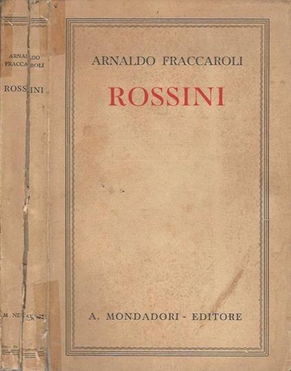 Rossini - Arnaldo Fraccaroli - copertina