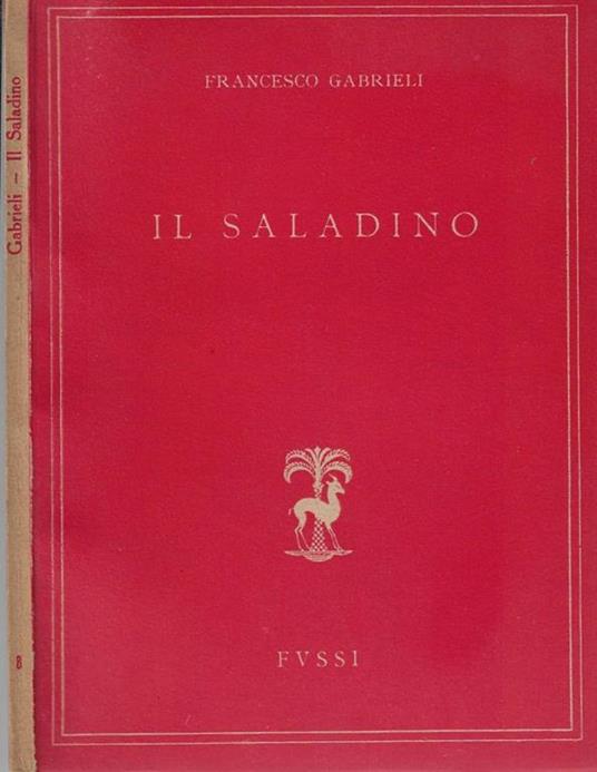 Il saladino - Francesco Gabrieli - copertina