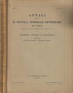 Annali della R. Scuola Normale Superiore di Pisa serie II Vol. VIII Fasc. I, III