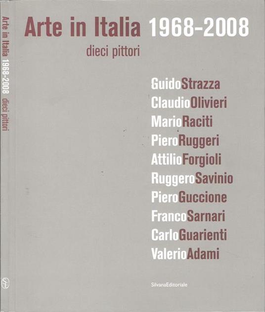 Arte in Italia 1968-2008 - Marco Goldin - copertina