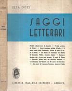 Saggi letterari