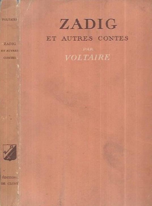 Zadig et autres contes - Pierre Grimal - copertina