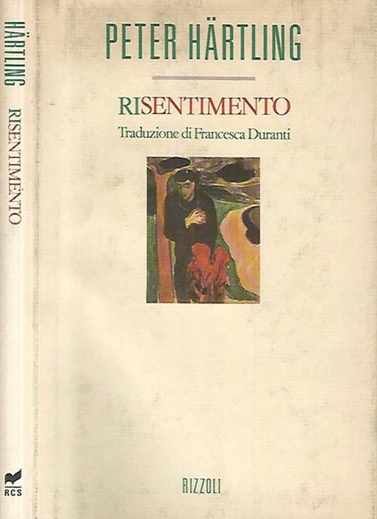 Risentimento - Peter Hartling - copertina