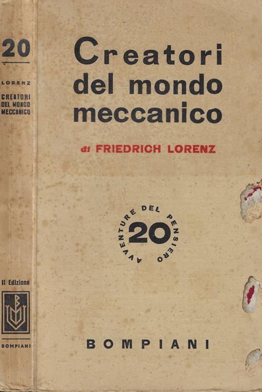 Creatori del mondo meccanico - Friedrich Lorenz - copertina