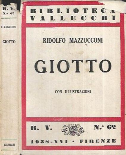 Giotto - Ridolfo Mazzucconi - copertina