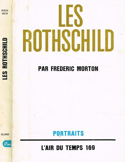 Les Rothschild - Frederic Morton - copertina