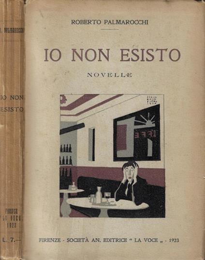 Io non esisto - Roberto Palmarocchi - copertina