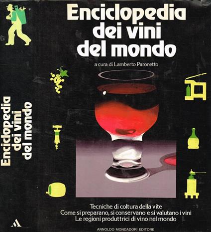 Enciclopedia dei vini del mondo - Lamberto Paronetto - copertina