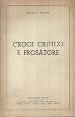 Croce critico e pensatore