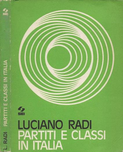 Partiti e classi in Italia - Luciano Radi - copertina