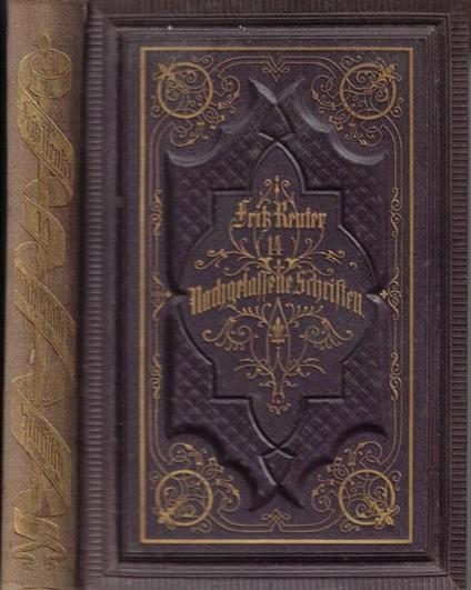 Nachgelassene Schriften - Fritz Reuter - copertina