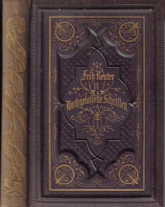 Nachgelassene Schriften - Fritz Reuter - copertina