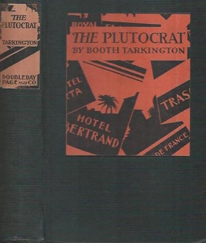 The plutocrat - Booth Tarkington - copertina