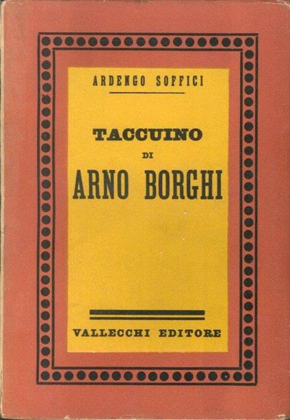 Taccuino di Arno Borghi - copertina