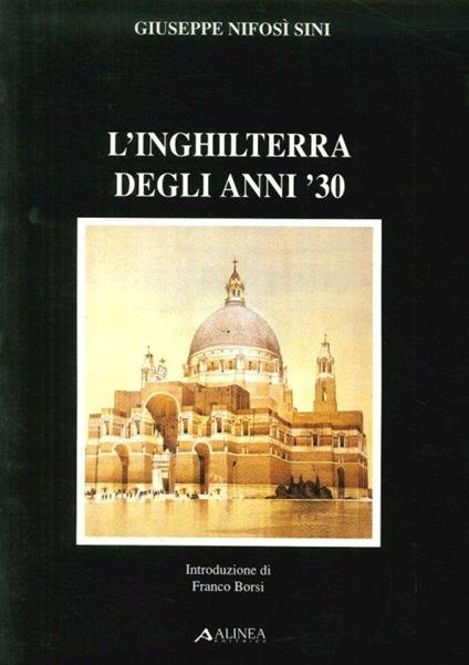 L' Inghilterra degli anni Trenta - copertina