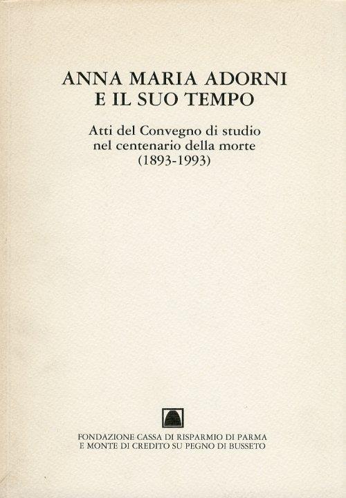 Anna Maria Adorni e il suo tempo - copertina