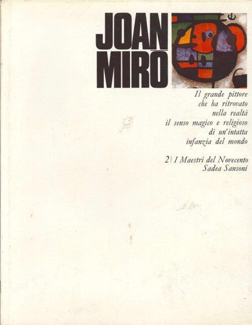 Joan Miro - Mario Bucci - copertina