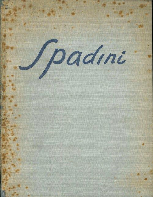 Armando Spadini - Arduino Colasanti - copertina