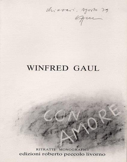Winfred Gaul - copertina