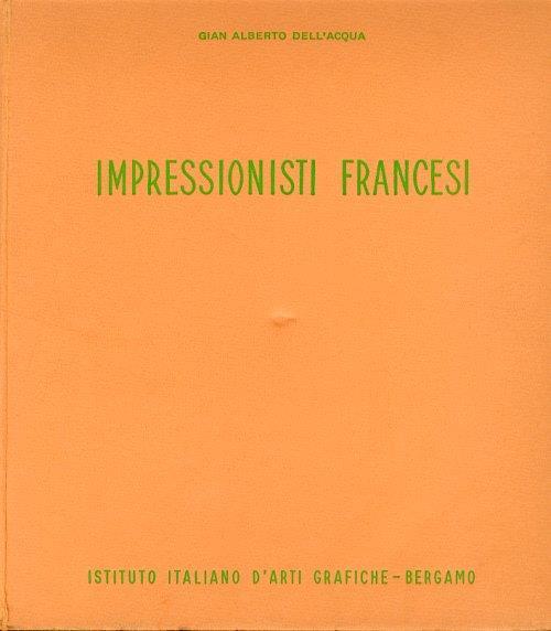 Gli impressionisti francesi - copertina