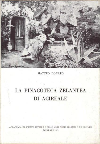 La Pinacoteca Zelantea di Acireale - Matteo Donato - copertina