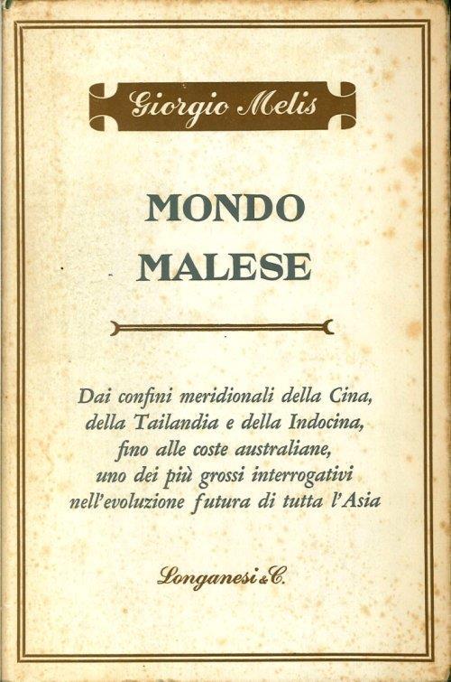 Mondo Malese - Giorgio Melis - copertina