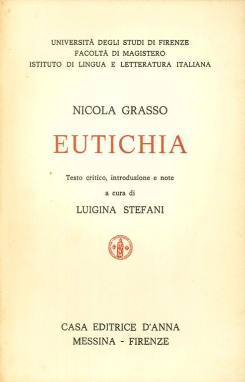 Eutichia - copertina