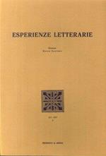 Esperienze Letterarie. XII - 1987. 4