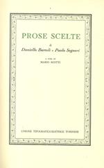 Prose Scelte di Daniello Bartoli e Paolo Segneri