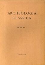 Archeologia Classica. 1956. Vol.8. fasc.1-2
