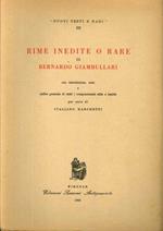 Rime Inedite o Rare di Bernardo Giambullari